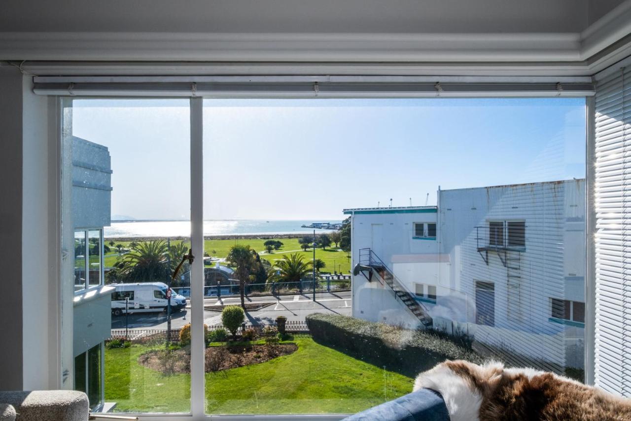 Art Deco Beauty On The Bay Hill Apartamento Timaru Exterior foto