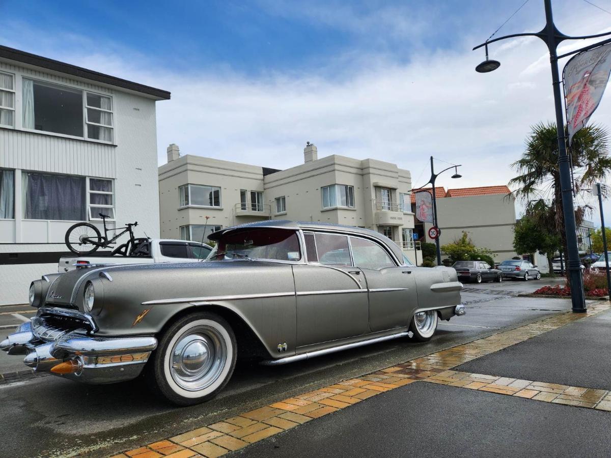 Art Deco Beauty On The Bay Hill Apartamento Timaru Exterior foto